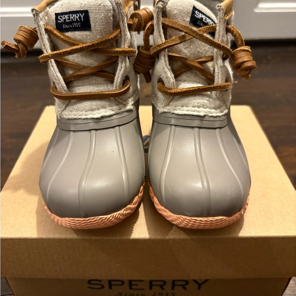 Sperry Saltwater Toddler Duck Boots